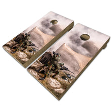 Load image into Gallery viewer, &quot;City Military Desert Battle Cornhole Vinyl Wraps &amp; Cornhole Boards (2 Pack) FH2080 KT Cornhole &quot;
