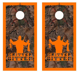 Critter Gitter Real Tree Camo Cornhole Wood Board Skin Wr Ripper Graphics