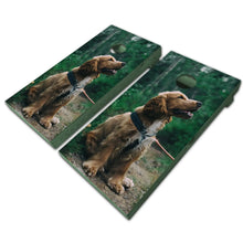 Load image into Gallery viewer, &quot;Dog in the Wild Cornhole Game Boards Decals Wraps Cornhole Board Wraps and Decals Cornhole Skins Stickers Laminated Cornhole Wraps KT Cornhole &quot;

