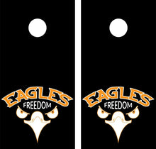 Load image into Gallery viewer, &quot;Eagles Freedom Cornhole Game Boards Decals Wraps Cornhole Board Wraps and Decals Cornhole Skins Stickers Laminated Cornhole Wraps KT Cornhole &quot;
