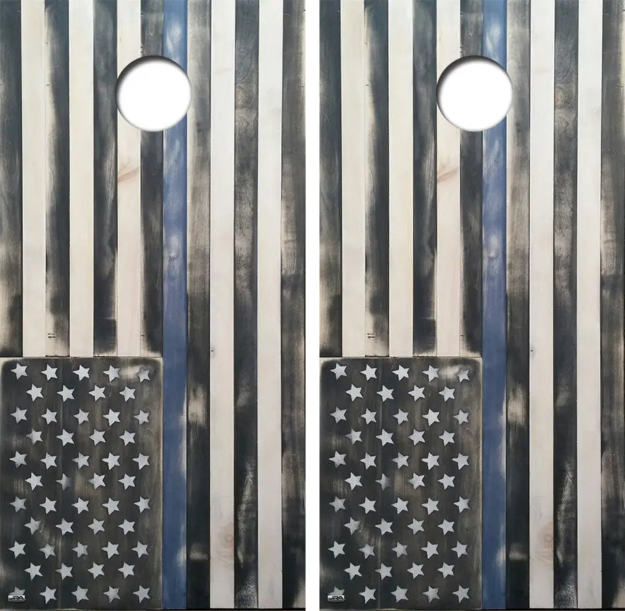 Grunge American Flag Board Skin Wrap FREE LAMINATE Ripper Graphics