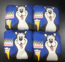 Load image into Gallery viewer, &quot;Hamm&#39;s Beer Bear Backyard Cornhole Bags Set of 4 Ripper Graphics &quot;
