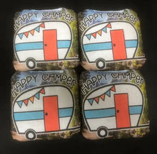 Load image into Gallery viewer, &quot;Happy Camper Backyard Cornhole Bags Set of 4 Ripper Graphics &quot;
