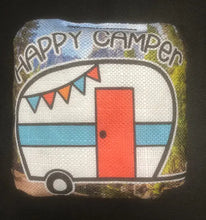 Load image into Gallery viewer, &quot;Happy Camper Backyard Cornhole Bags Set of 4 Ripper Graphics &quot;
