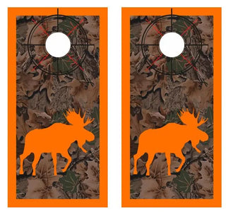Moose Real Tree Camo Cornhole Wood Board Skin Wr Ripper Graphics