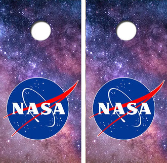 NASA Cornhole Wood Board Skin Wrap Ripper Graphics