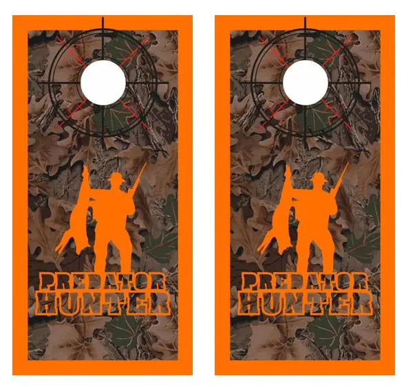 Predator Hunter Camo Cornhole Wood Board Skin Wr Ripper Graphics