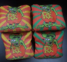 Load image into Gallery viewer, &quot;Rat Fink Regulation Size Backyard Cornhole Bags Set of 8 Ripper Graphics &quot;
