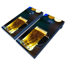 Load image into Gallery viewer, &quot;Realistic Beer Cornhole Game Boards Decals Wraps Cornhole Board Wraps and Decals Cornhole Skins Stickers Laminated Cornhole Wraps KT Cornhole &quot;
