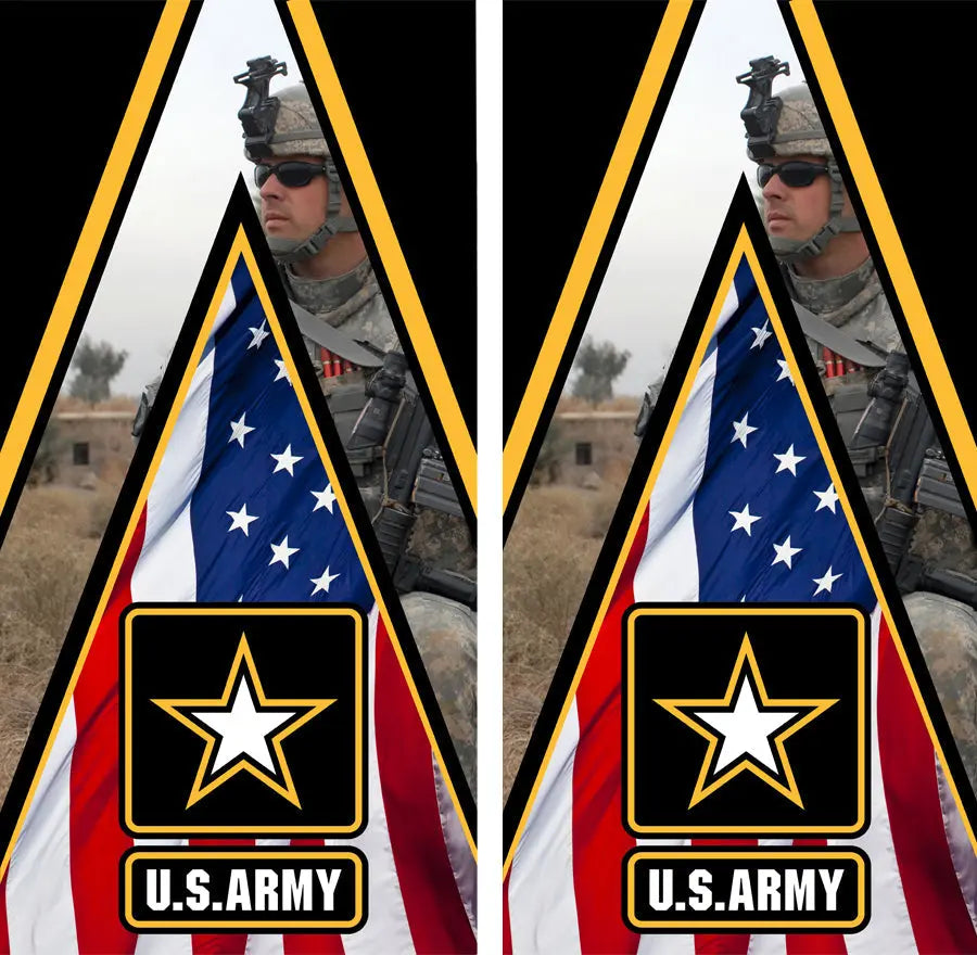 U.S Army Cornhole Wrap Decal FREE LAMINATE Ripper Graphics