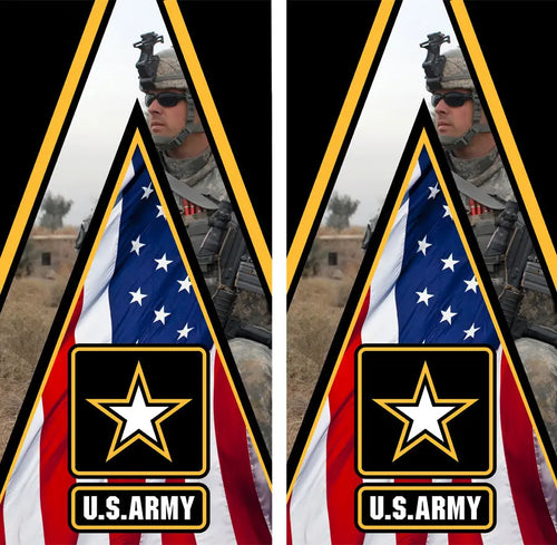 U.S Army Cornhole Wrap Decal FREE LAMINATE Ripper Graphics
